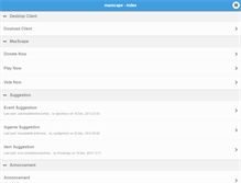 Tablet Screenshot of mazscape.smffy.com