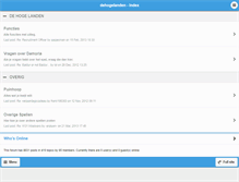 Tablet Screenshot of dehogelanden.smffy.com