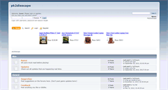 Desktop Screenshot of pk2diescape.smffy.com