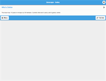 Tablet Screenshot of bioscape.smffy.com