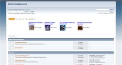 Desktop Screenshot of distortedgamers.smffy.com