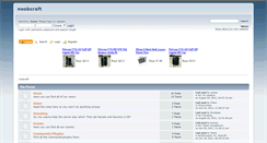 Desktop Screenshot of noobcraft.smffy.com