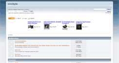 Desktop Screenshot of minibyte.smffy.com